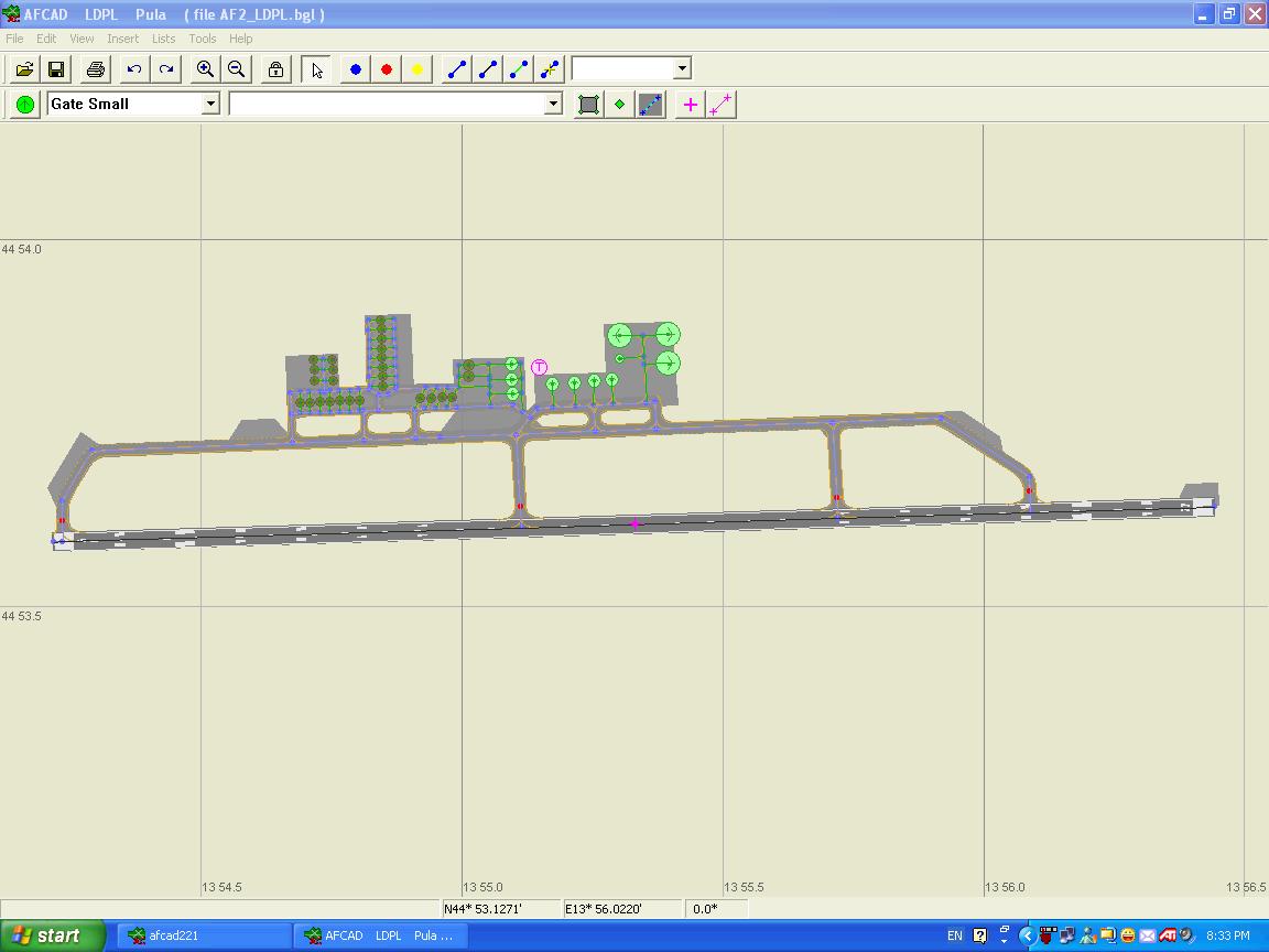 Pula Ab, Croatia (Ldpl) Afcad2 File For Fs2004 By Ryan Loper Adds Parking To Pula Ab, Croa