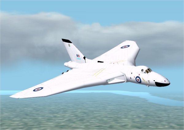 Fs2002/Fs2004 Avro Vulcan B Mk.2 V.01 (Preview) This Is A New Model 1 Of A Pack Of 9 To Be