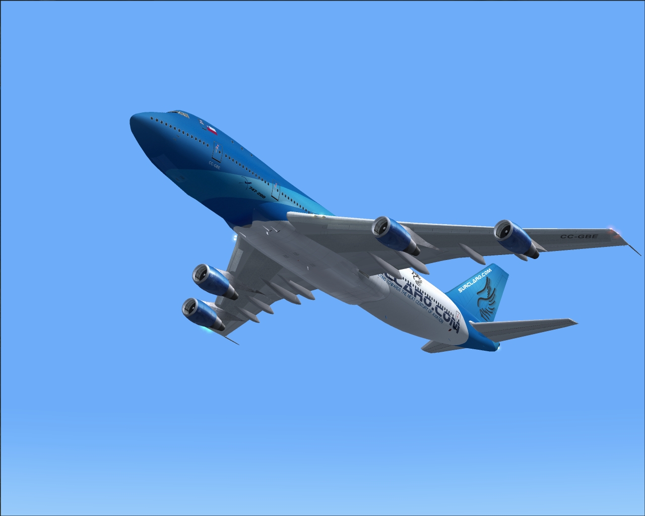 Boeing 747-200Pax Version For Fs2002/2004