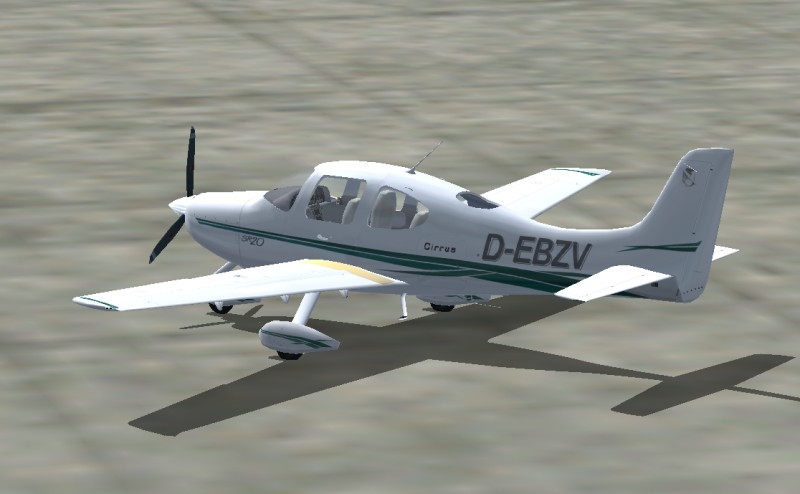 Fs2004 Aircraft Cirrus Sr20 Classical Panel Flight Simulator Design Studio (Fsds) 2 Model