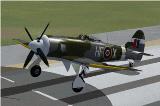 Fs2004 Aircraft Hawker Tempest Ii, Mw774 Hf-X From 54 Squadron Of The Royal Air Force In L — 1