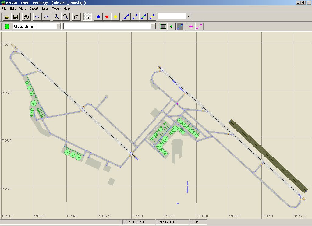 This Afcad File For Budapest Scenery Corrects The Gateb31-39, A41-46 Places, And The Stand