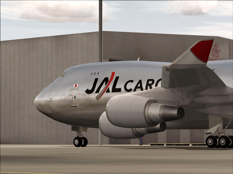 Project Opensky Boeing 747-400 Combi For Fs2002/Fs2004 Ge Paint Kit Copyrights: Airplane M