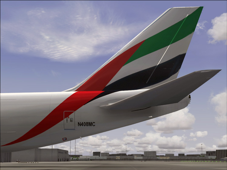 Project Opensky Boeing 747-400F Ge Paint Kit Copyrights: Airplane Made By Project Opensky