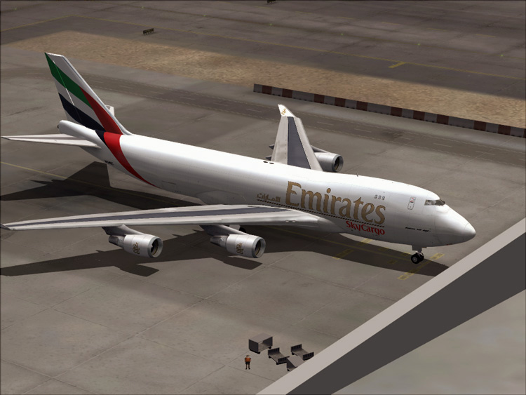 Project Opensky Boeing 747-400F Ge Paint Kit Copyrights: Airplane Made By Project Opensky