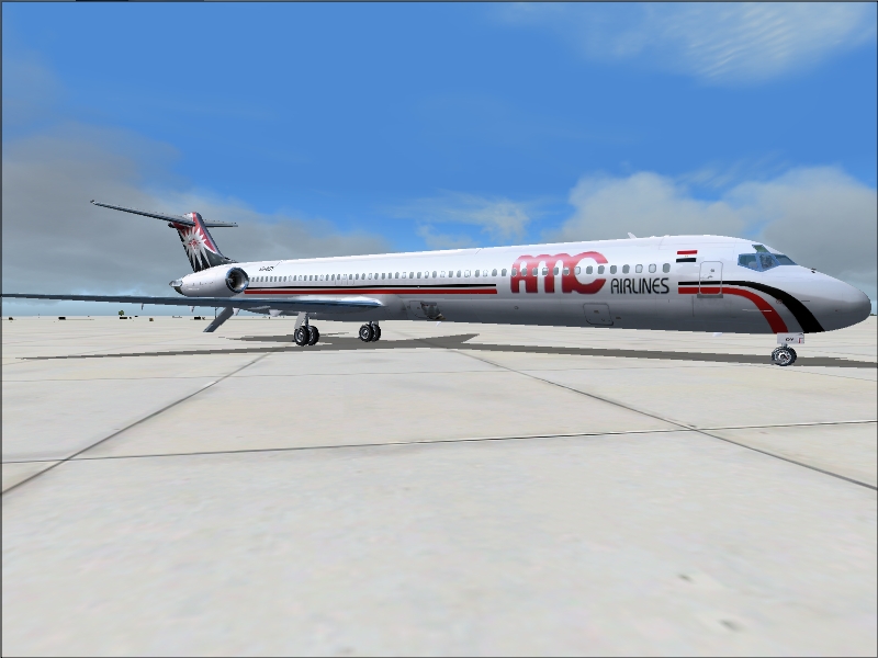 Sga Amc Airlines Md87 Features A Completely New Gmax Model That Is True To The Real Aircra