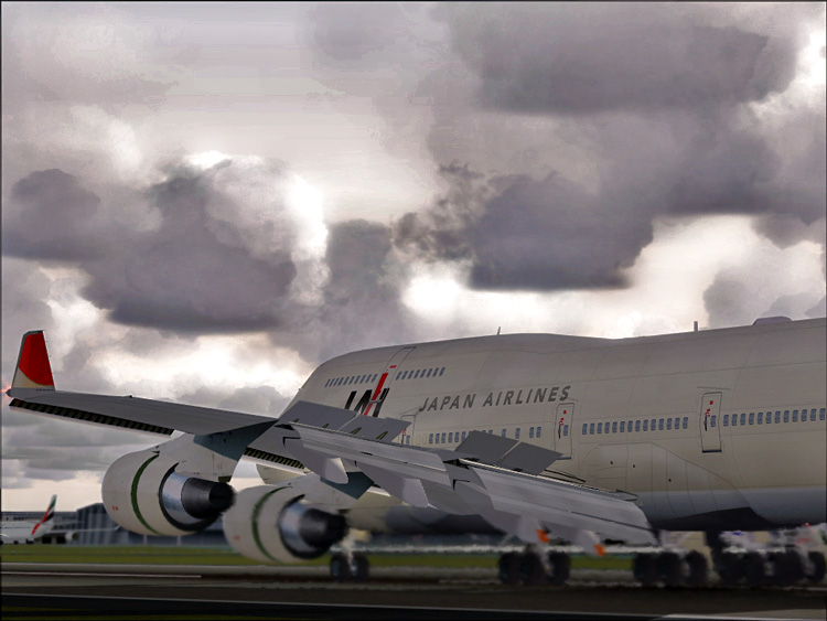 Project Opensky Boeing 747-400 Passenger For Fs2002/4 Exclusively Japan Air - Jal Copyrigh
