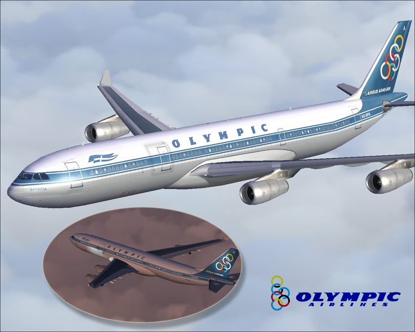 Project Opensky Airbus A340 Version 1 For Fs2004 Exclusively — 1