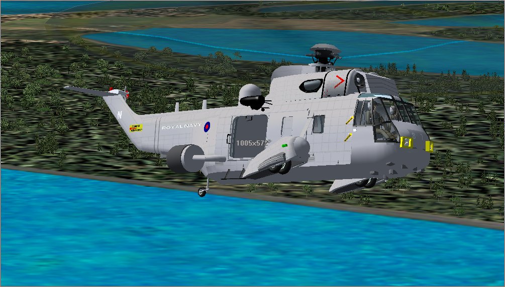 Fs2004 Royal Navy Sea King Aew Upgraded The Aew Sea King Was So Successful A Number Of Add — 1