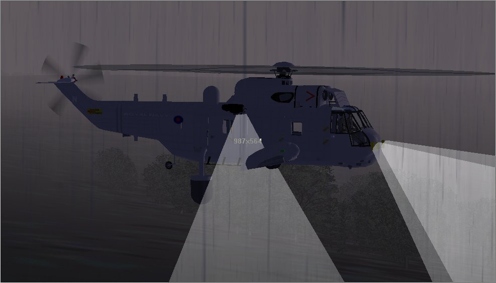 Fs2004 Royal Navy Sea King Aew Upgraded The Aew Sea King Was So Successful A Number Of Add
