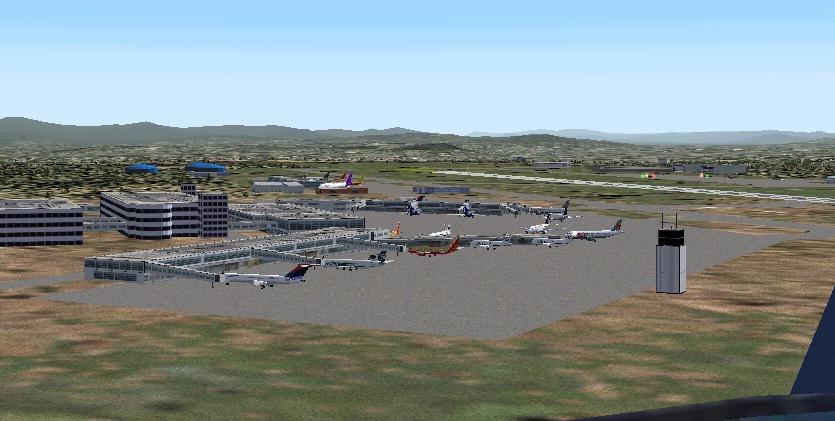 Fs2004 Scenery-Fairchild Afb (Kska), Felts Field (Ksff) And A Re-Issued Spokane Intl (Kgeg