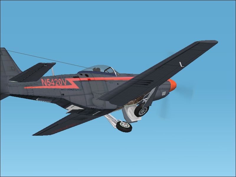 Fs2004 P-51D Civilian Who Dont Knows The Mustang?