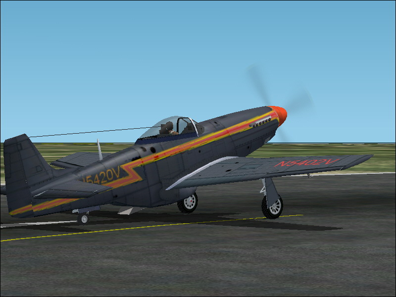 Fs2004 P-51D Civilian Who Dont Knows The Mustang?