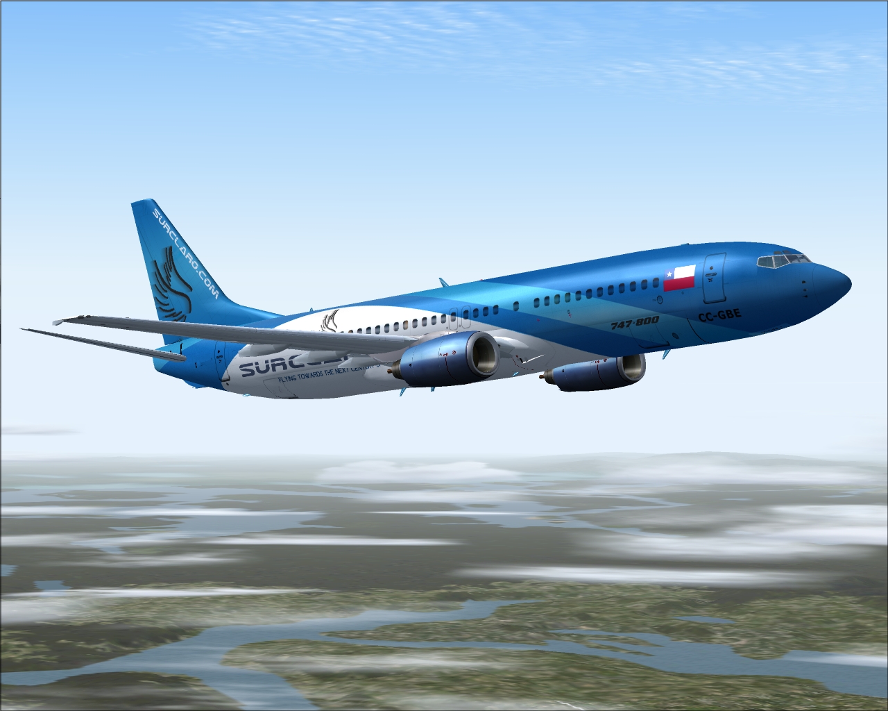 Boeing 737-800 For Fs2004 Only
