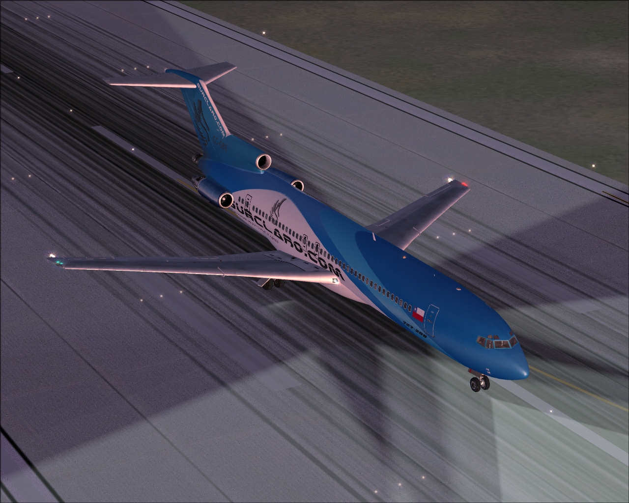 Boeing 727-200 For Fs2002/2004
