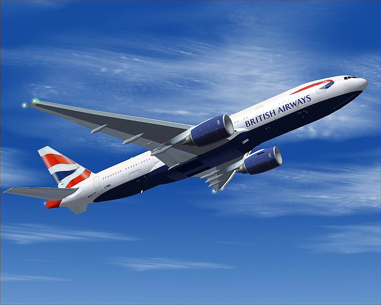 Meljet Boeing 777-200 British Airways G-Ymma (Union Flag) Rr This Is My Second Repaint, An