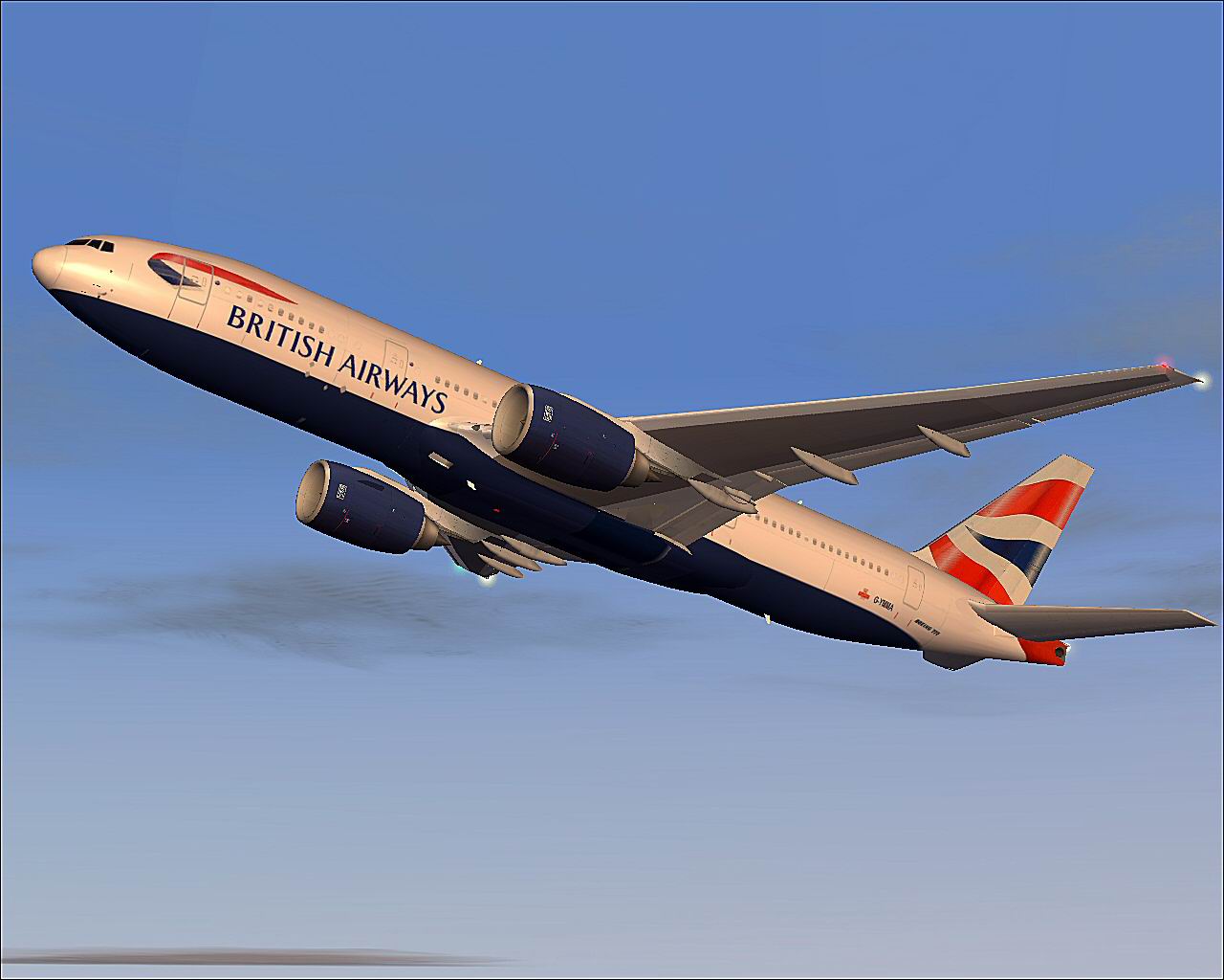 Meljet Boeing 777-200 British Airways G-Ymma (Union Flag) Rr This Is My Second Repaint, An