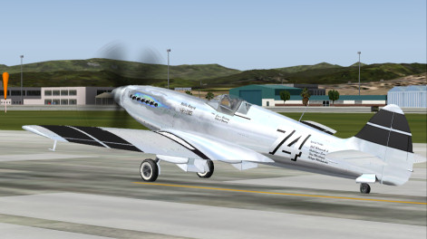 Fs2004 Supermarine Spitfire Textures Repaint Contains Textures Only!
