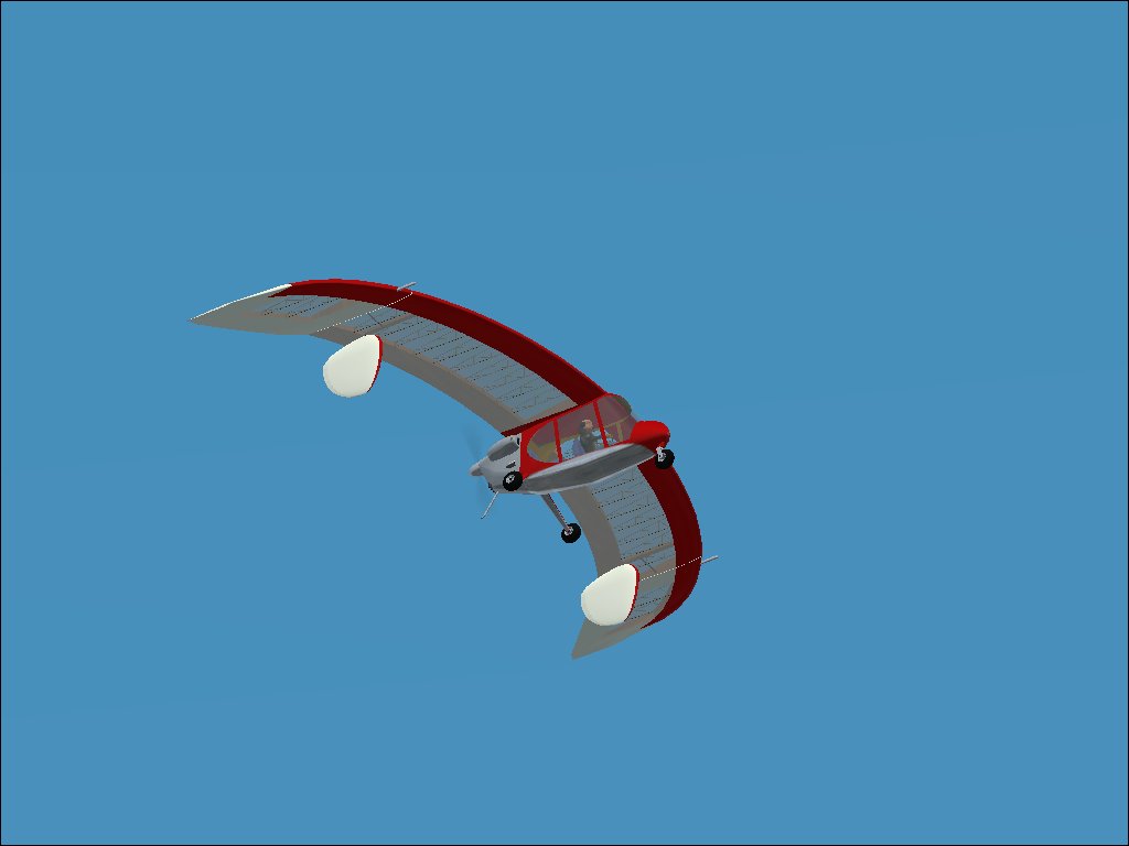 Fs2002/Flightsim Fs2004/Fs9 Unreal Aviation Crow Tailless Homebuilt