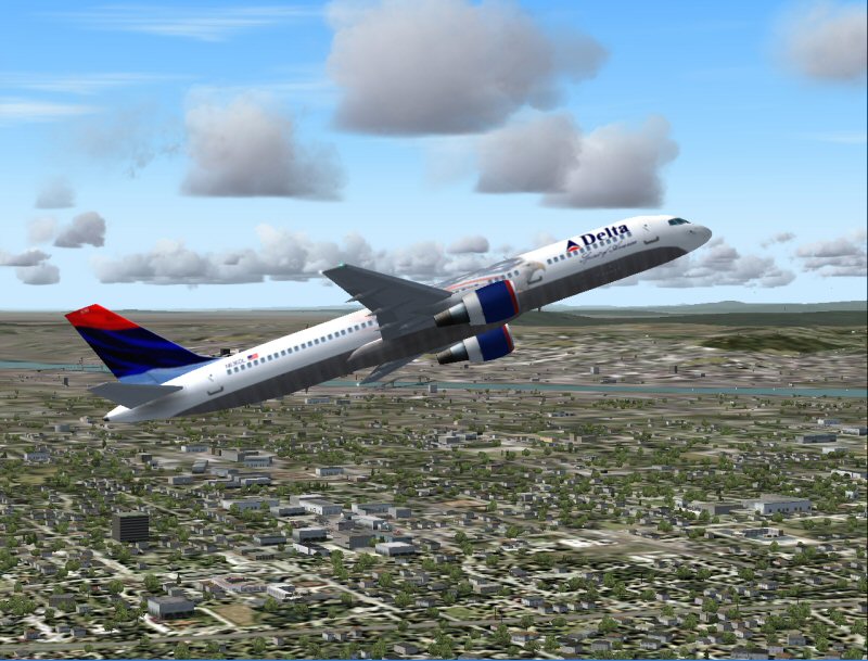 Boeing 757-200Pw In Delta Airlines Spirit Of America Livery, For Ai Traffic; Many Thanks T