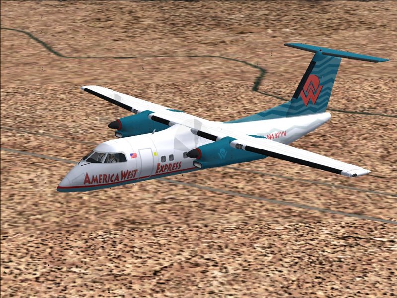 Fs2004 Dehavilland Dash8-Q202