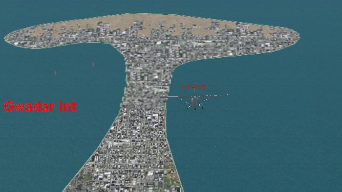 Fs2004 Gwadar Intenational Airport Gwadar City Is Located At Coastal Line Of Makran Divisi