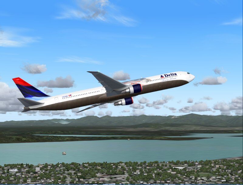 Boeing 767-400Er In Delta Airlines Spirit Of America Livery, For Ai Traffic; Many Thanks T
