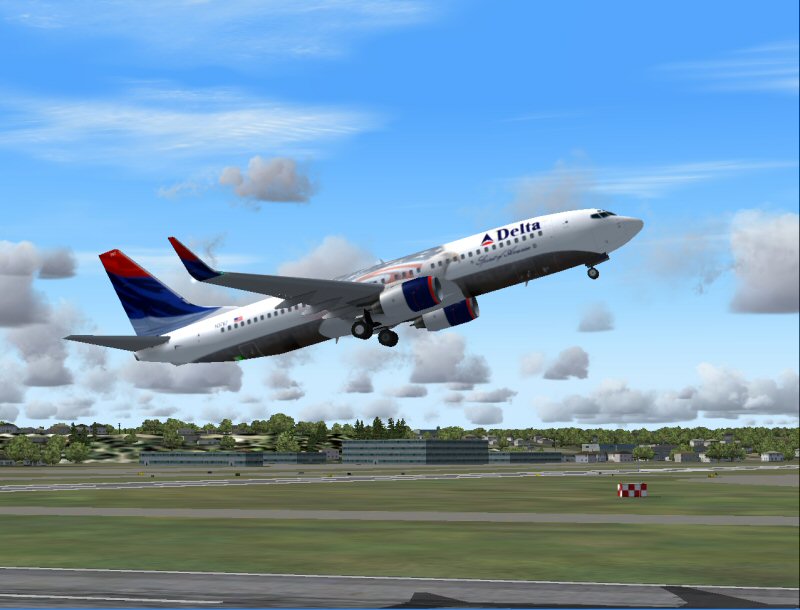 Boeing 737-800 (Winglet) In Delta Airlines Spirit Of America Livery, For Ai Traffic; Many