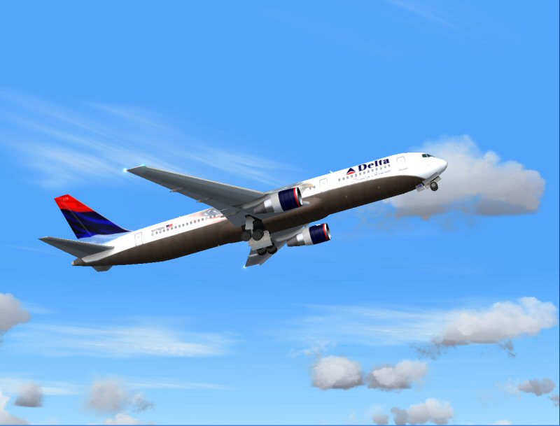 Boeing 767-300Er In Delta Airlines Spirit Of America Livery, For Ai Traffic; Many Thanks T