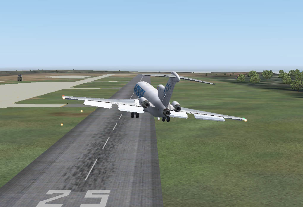 Vistaliner Boeing 727-200Adv With Avensa Livery