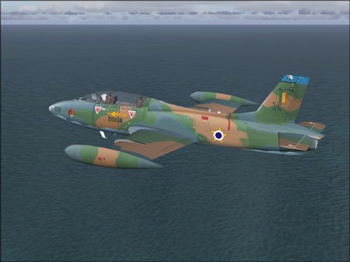 Fs2004 At-26 Xavante Fab The Xavante Was Used As An Excellent Jet-Aviation Trainer And For