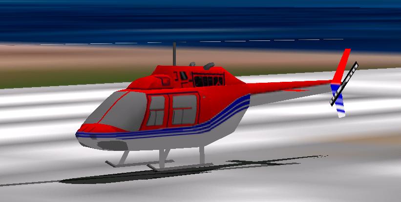Flightsim Fs2004/Fs98 Repaint Textures For The Bell 206 Jetranger By Søren A