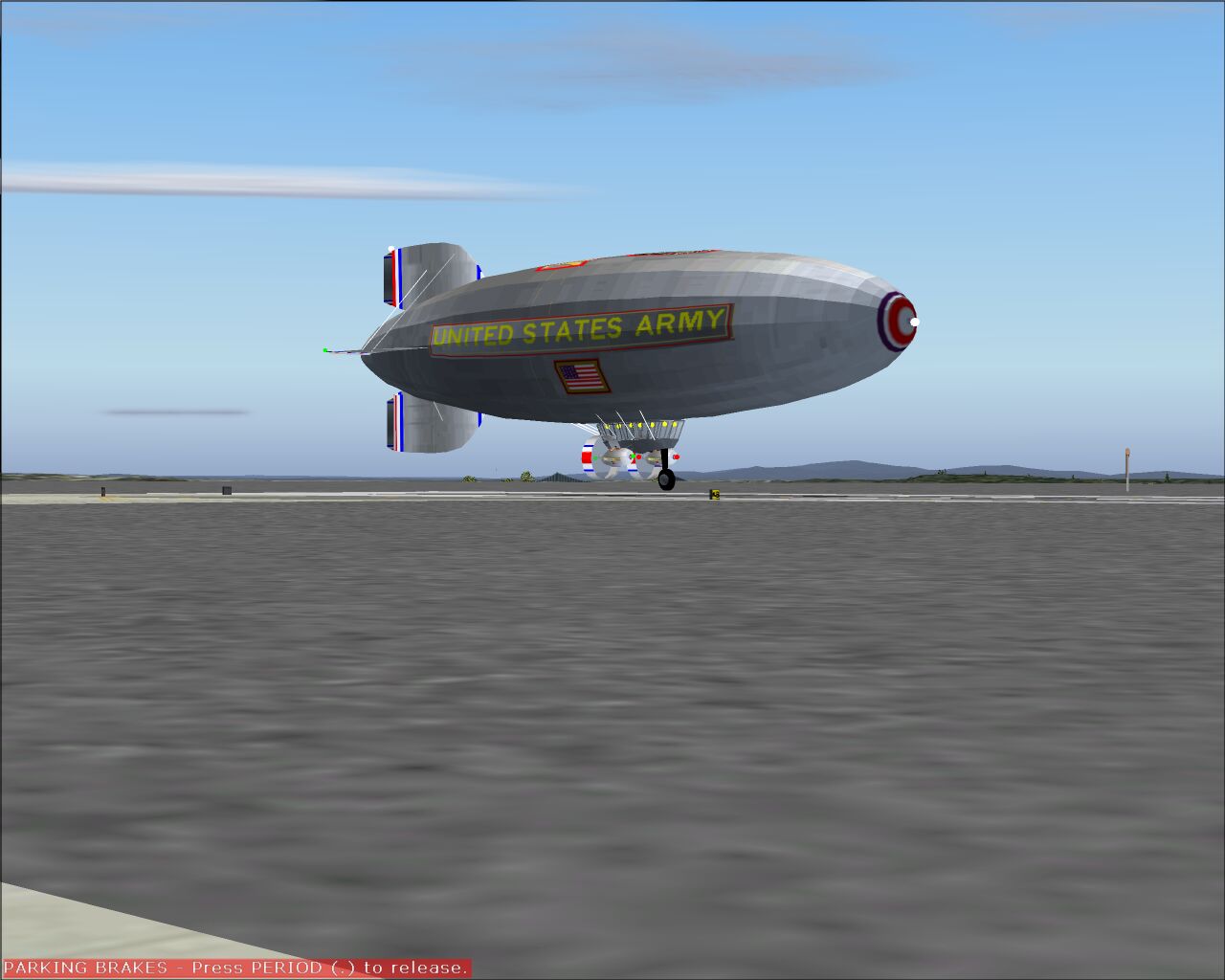 Flight Simulator 2004 Stainless Steel And Aluminum Type Art Deco Panel For Zeppelins, Rigi