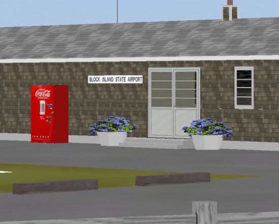 Fs2004 Block Island State Airport , Rhode Island - Kbid