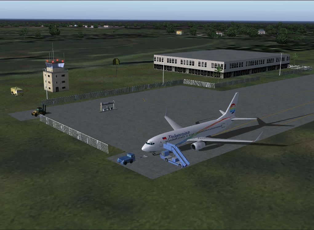 Fs2004 Niue (Hanan) International By Ross King Scenery Enhancement Of The Msfs Default Sce