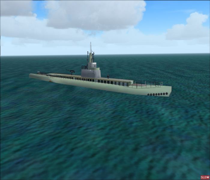 Des..a Ww2 Era Style Submarine...there Is Not Any Special Perfection Detail Or Excact Mode