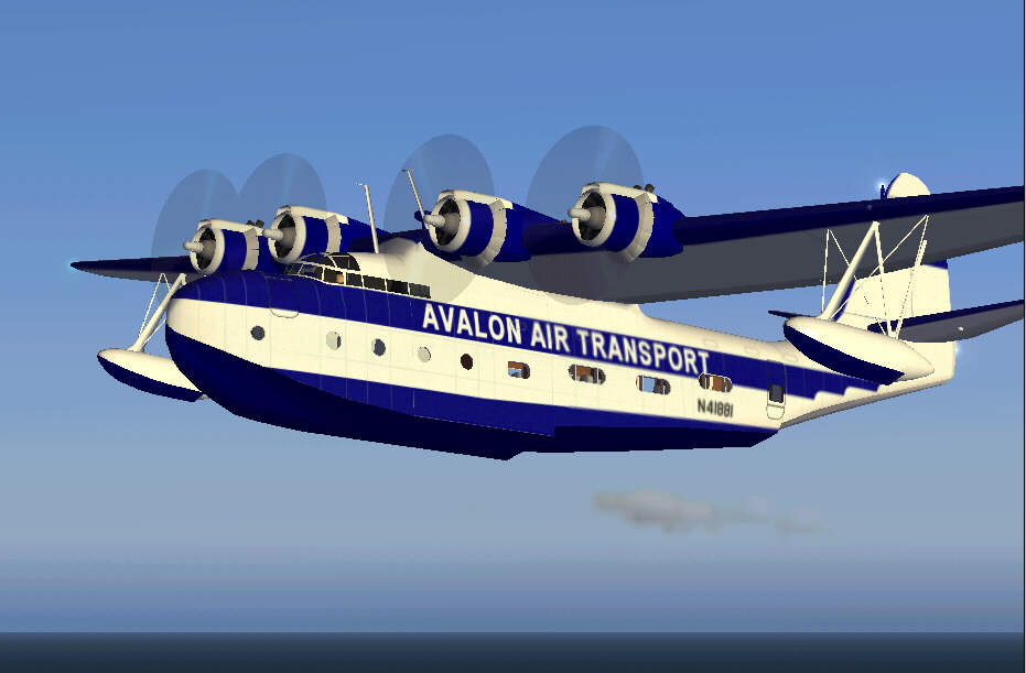 Fs2004 Sikorsky Vs-44 Avalon Air Transport Sikorskys Last Fixed-Wing Airplane, Operated By