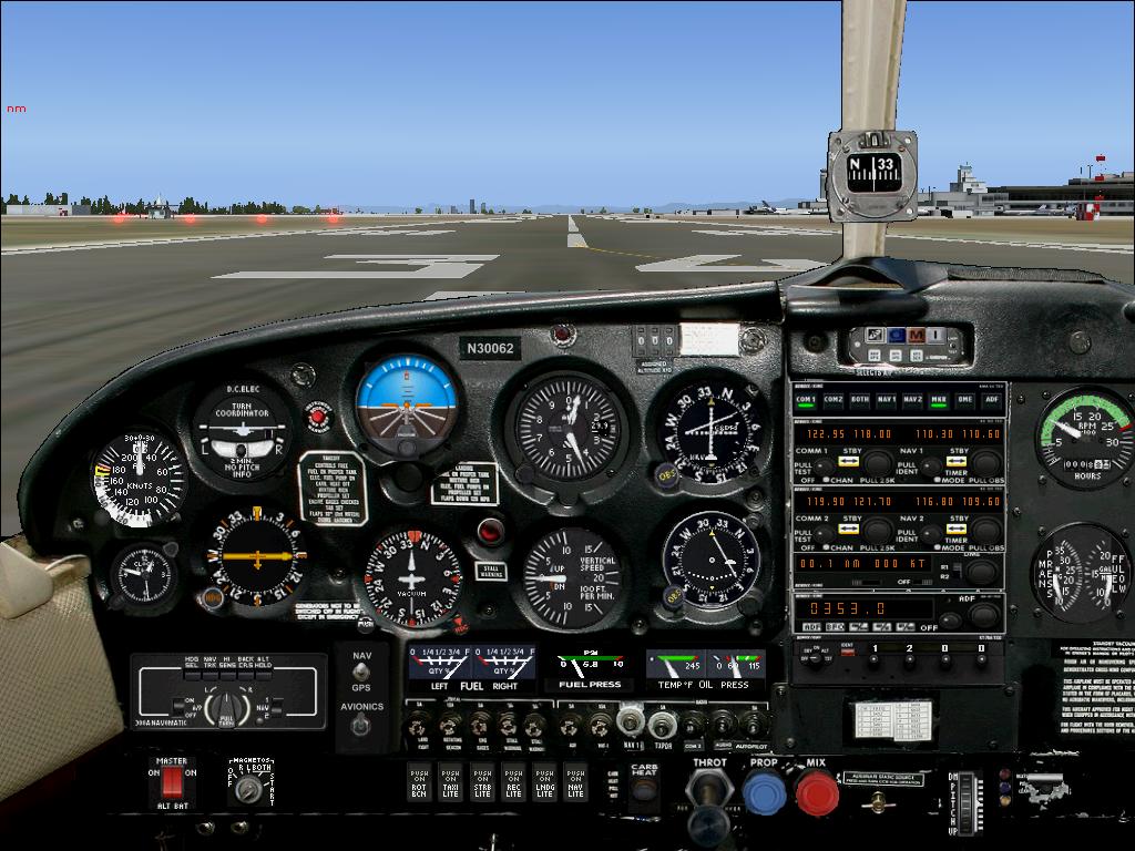 Fs2004 Cherokee 6 Panel