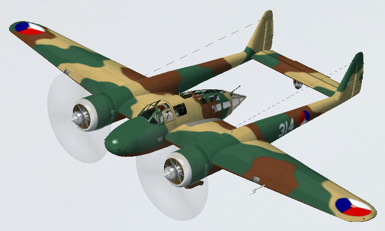 Fs2002/Fs2004 Fokker G-1 Mercury This Aircraft Is The One Developed For Hunting In The Net
