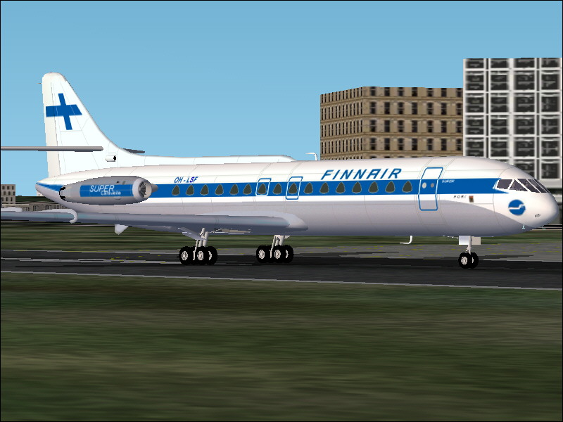 Fs2004 Caravelle Finnair The Caravelle Was The European Precursor Of The Dc-9