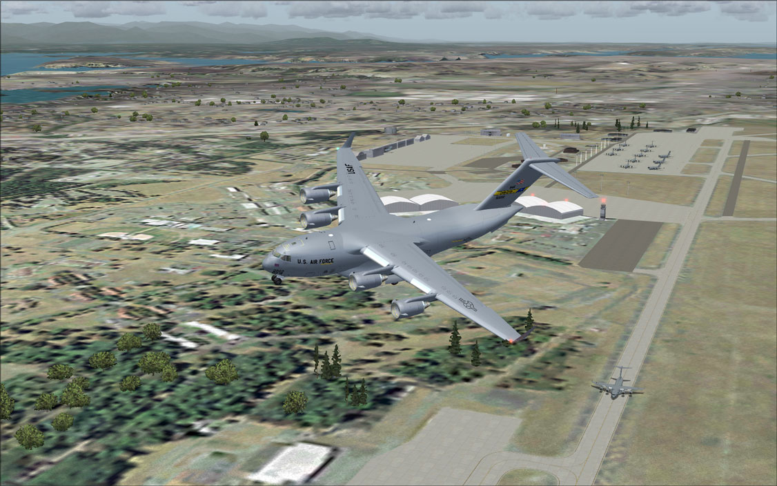 Fs2004 Scenerymcchord Afb (Ktcm),Washington State