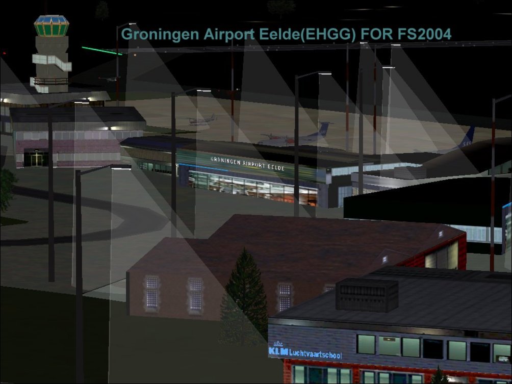 Description Of Groningen Airport Holland - Nl(Ehgg) For Fs2004 This Is Scenery That Is A T — 1