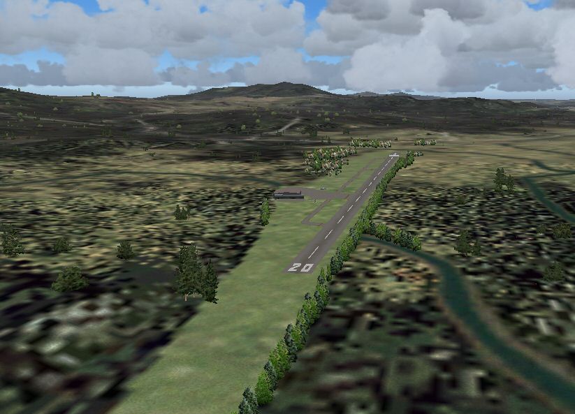 Hawthorne-Feather Airpark, Hillsboro, Nh Fs2004 Scenery - By Thomas Perry Hawthorne-Feathe