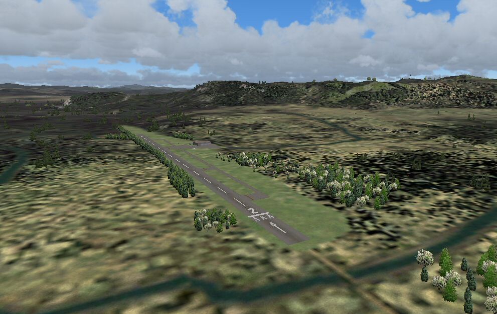 Hawthorne-Feather Airpark, Hillsboro, Nh Fs2004 Scenery - By Thomas Perry Hawthorne-Feathe