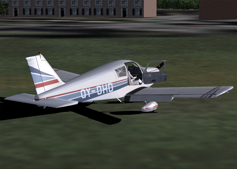 Fs2004 Aircraft - Piper Pa28-140 Gmax Piper Pa28-140 Cherokee, Ver.1.0 The Oldest Piper In