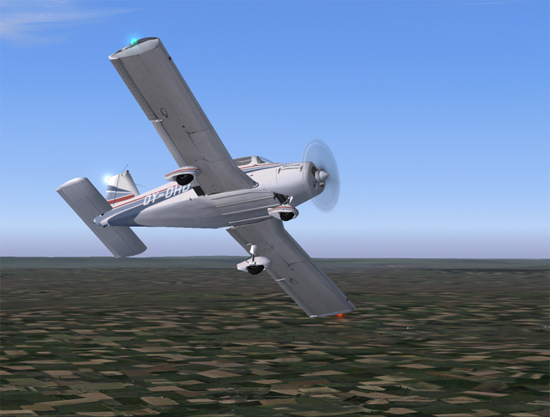 Fs2004 Aircraft - Piper Pa28-140 Gmax Piper Pa28-140 Cherokee, Ver.1.0 The Oldest Piper In