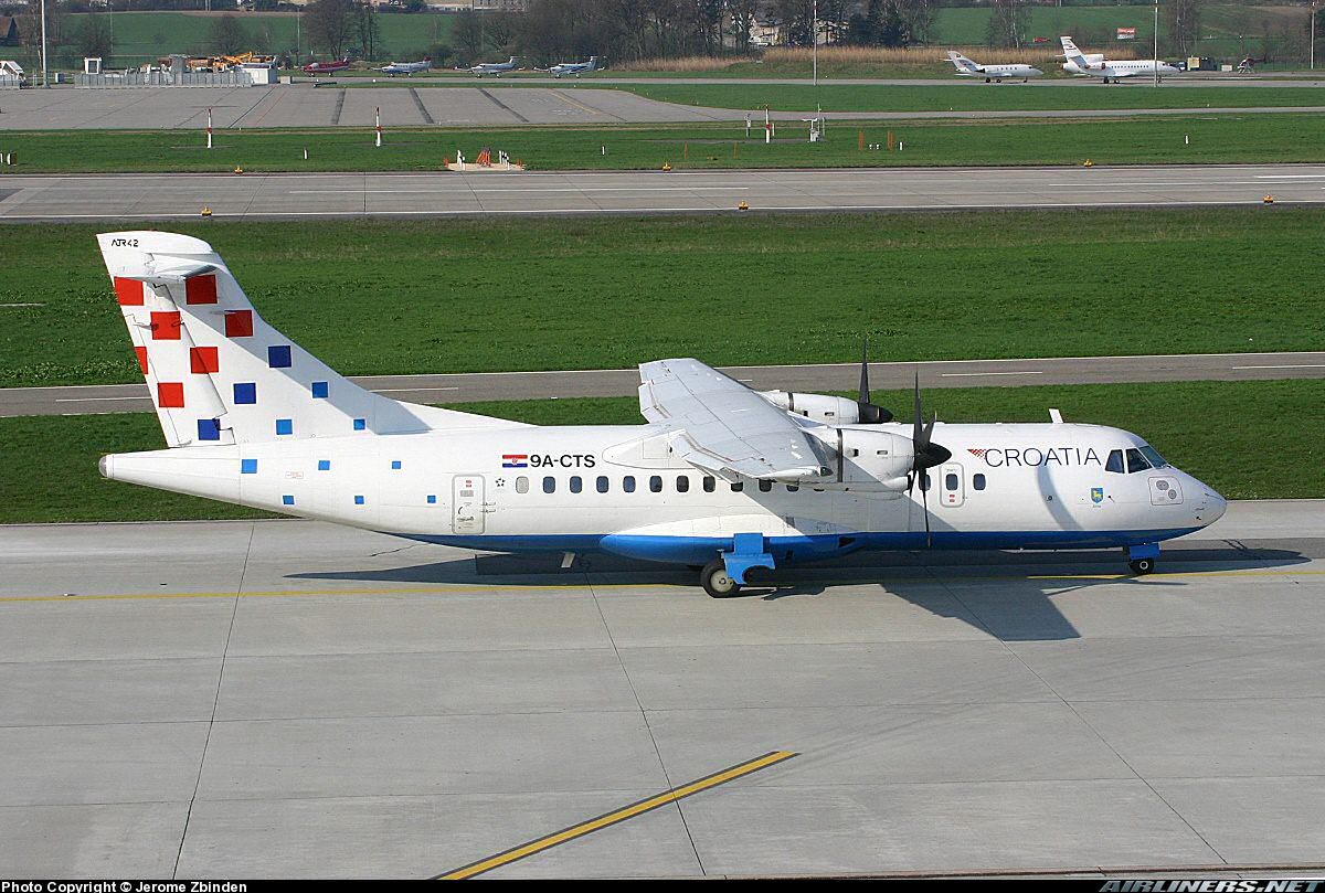 This Is Repainted Textures Of The Croatia Airlines Littleest Aircraft