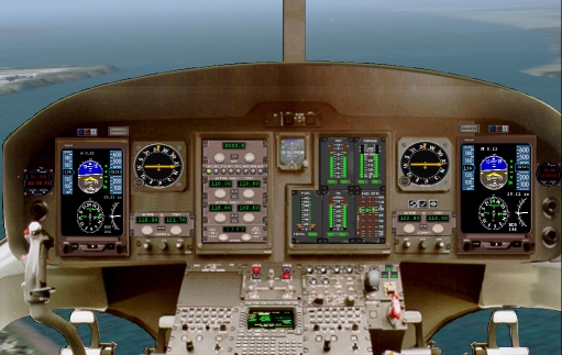 Fs2004 Pro Agusta Bell 139 Panel Lynn Rogers June 2005 Woodworth_At_Alaskalife.net Copyrig