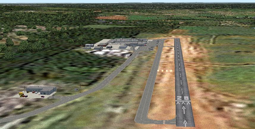 Fs2004 Scenery-A Completely Reworked Princeton Airport With Fsds2, Rwy12 And Lagos Fse