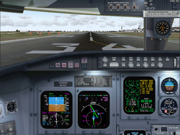 Fs2004 Crj 12-Pack For Skydecks Crj Panel Poskys Canadair Regional Jet, Crj-200 Is Present — 1